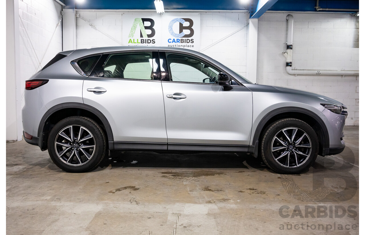 03/2017 Mazda CX-5 GT (AWD) MY17.5 (KF Series 2) 4d Wagon Sonic Silver Metallic Turbo Diesel 2.2L