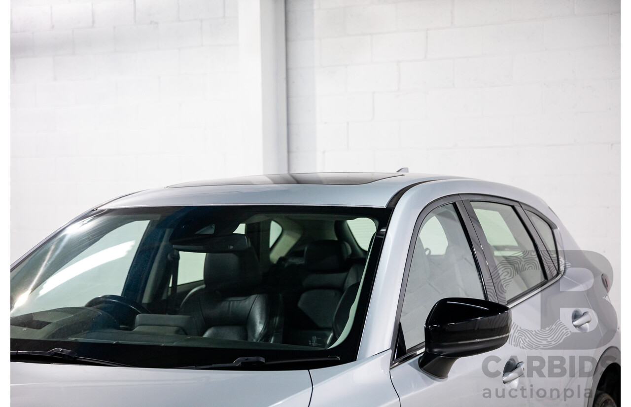 03/2017 Mazda CX-5 GT (AWD) MY17.5 (KF Series 2) 4d Wagon Sonic Silver Metallic Turbo Diesel 2.2L