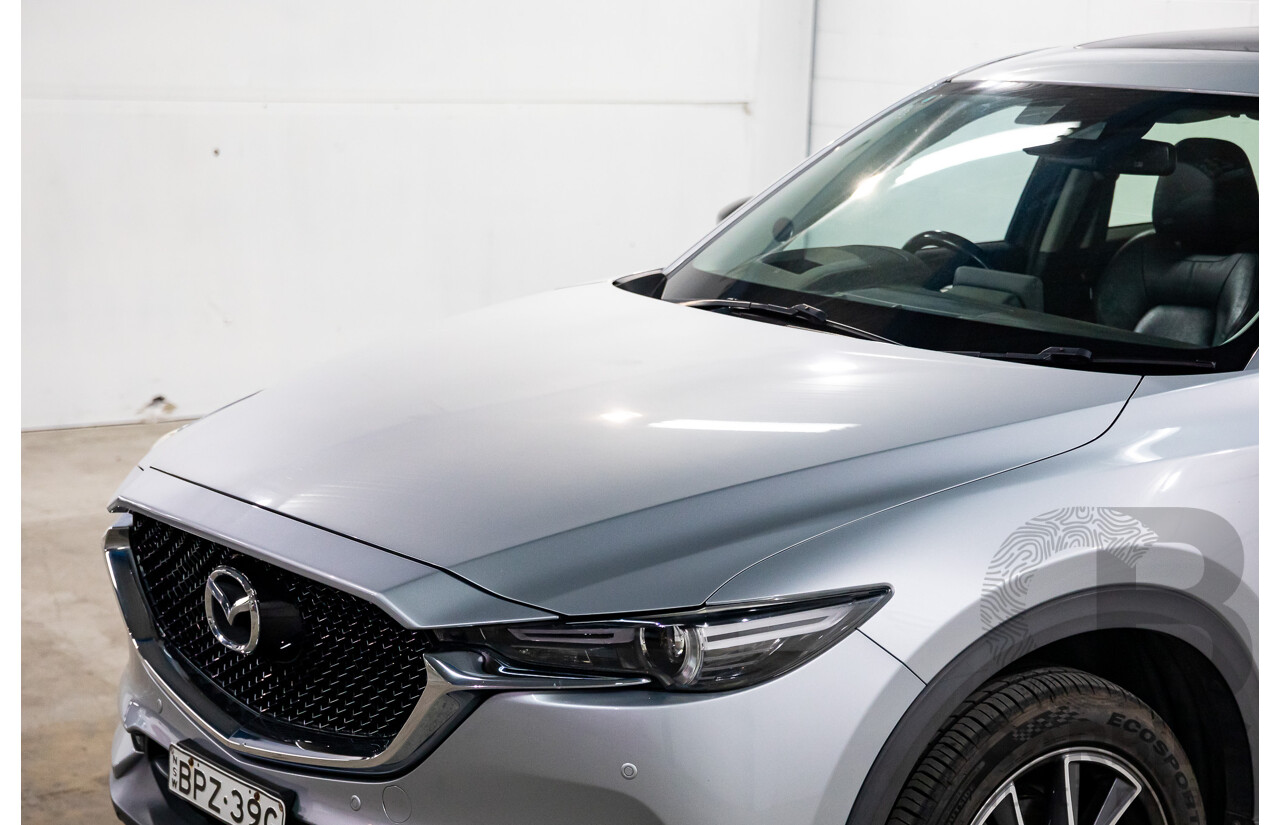 03/2017 Mazda CX-5 GT (AWD) MY17.5 (KF Series 2) 4d Wagon Sonic Silver Metallic Turbo Diesel 2.2L