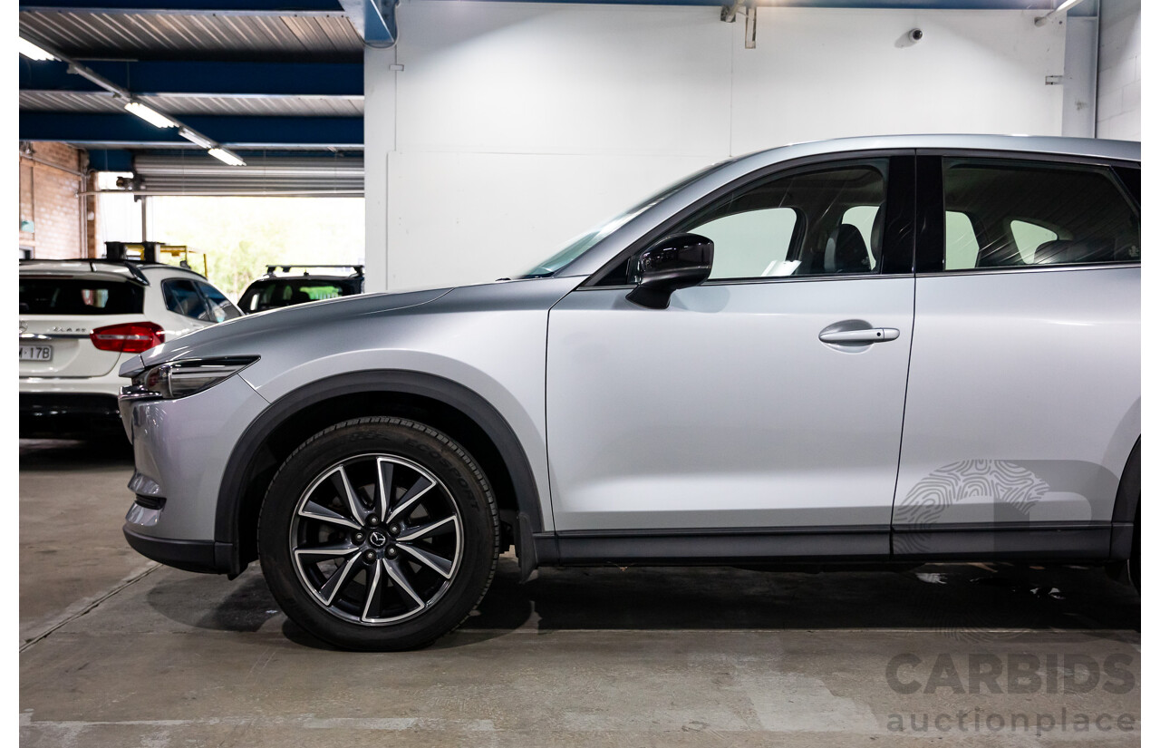 03/2017 Mazda CX-5 GT (AWD) MY17.5 (KF Series 2) 4d Wagon Sonic Silver Metallic Turbo Diesel 2.2L