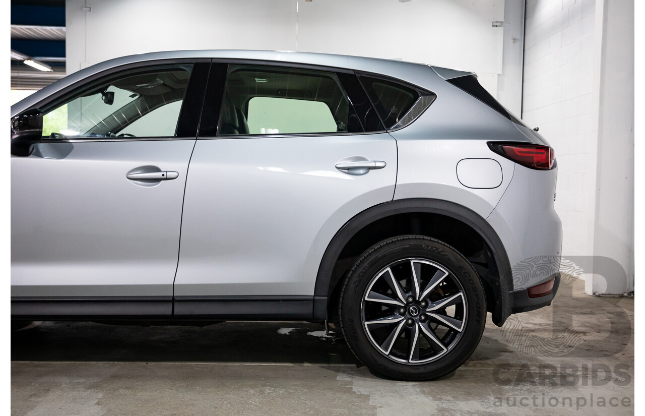03/2017 Mazda CX-5 GT (AWD) MY17.5 (KF Series 2) 4d Wagon Sonic Silver Metallic Turbo Diesel 2.2L