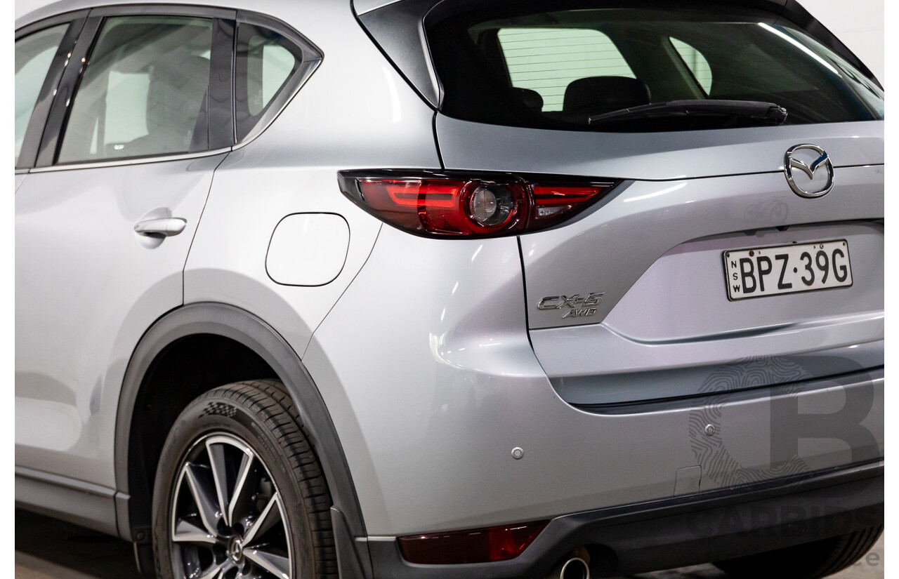 03/2017 Mazda CX-5 GT (AWD) MY17.5 (KF Series 2) 4d Wagon Sonic Silver Metallic Turbo Diesel 2.2L