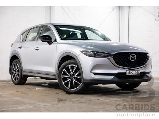 03/2017 Mazda CX-5 GT (AWD) MY17.5 (KF Series 2) 4d Wagon Sonic Silver Metallic Turbo Diesel 2.2L