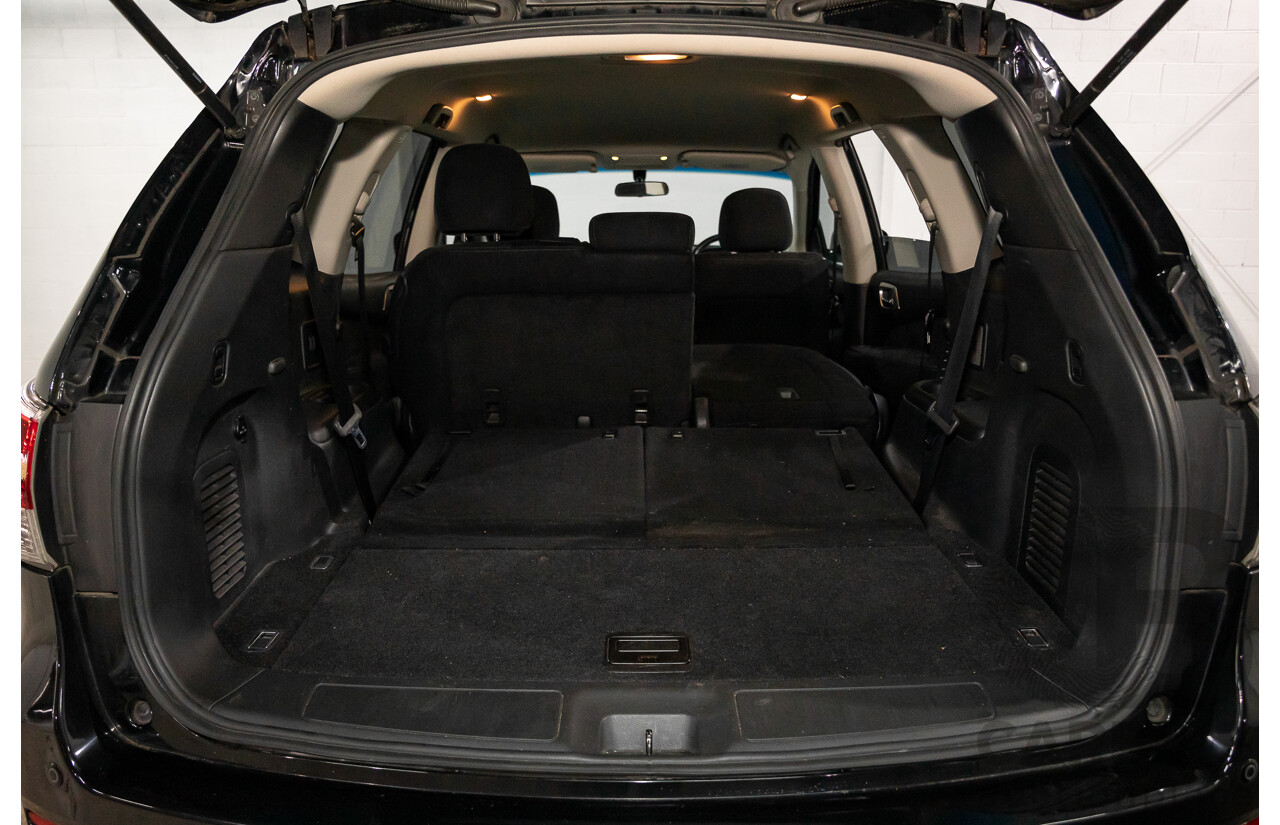 7/2015 Nissan Pathfinder ST (4x2) R52 4d Wagon Magnetic Black Metallic V6 3.5L