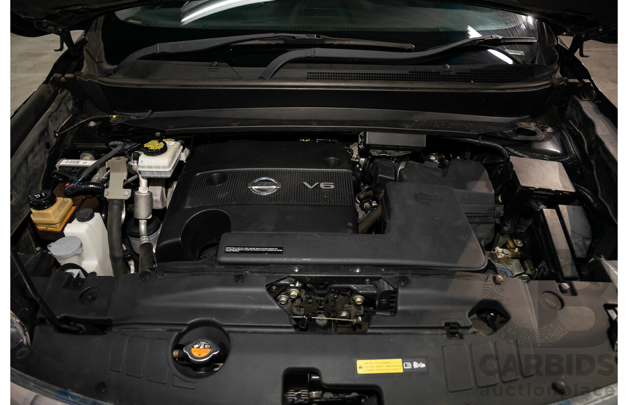7/2015 Nissan Pathfinder ST (4x2) R52 4d Wagon Magnetic Black Metallic V6 3.5L