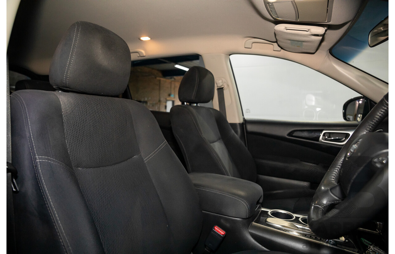 7/2015 Nissan Pathfinder ST (4x2) R52 4d Wagon Magnetic Black Metallic V6 3.5L