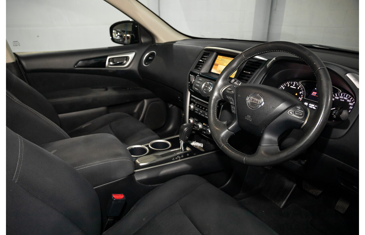 7/2015 Nissan Pathfinder ST (4x2) R52 4d Wagon Magnetic Black Metallic V6 3.5L