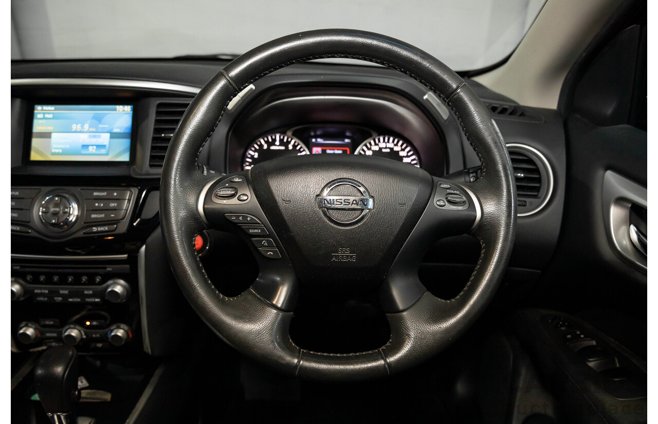 7/2015 Nissan Pathfinder ST (4x2) R52 4d Wagon Magnetic Black Metallic V6 3.5L