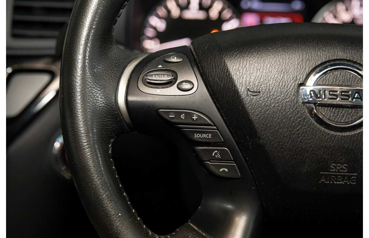 7/2015 Nissan Pathfinder ST (4x2) R52 4d Wagon Magnetic Black Metallic V6 3.5L