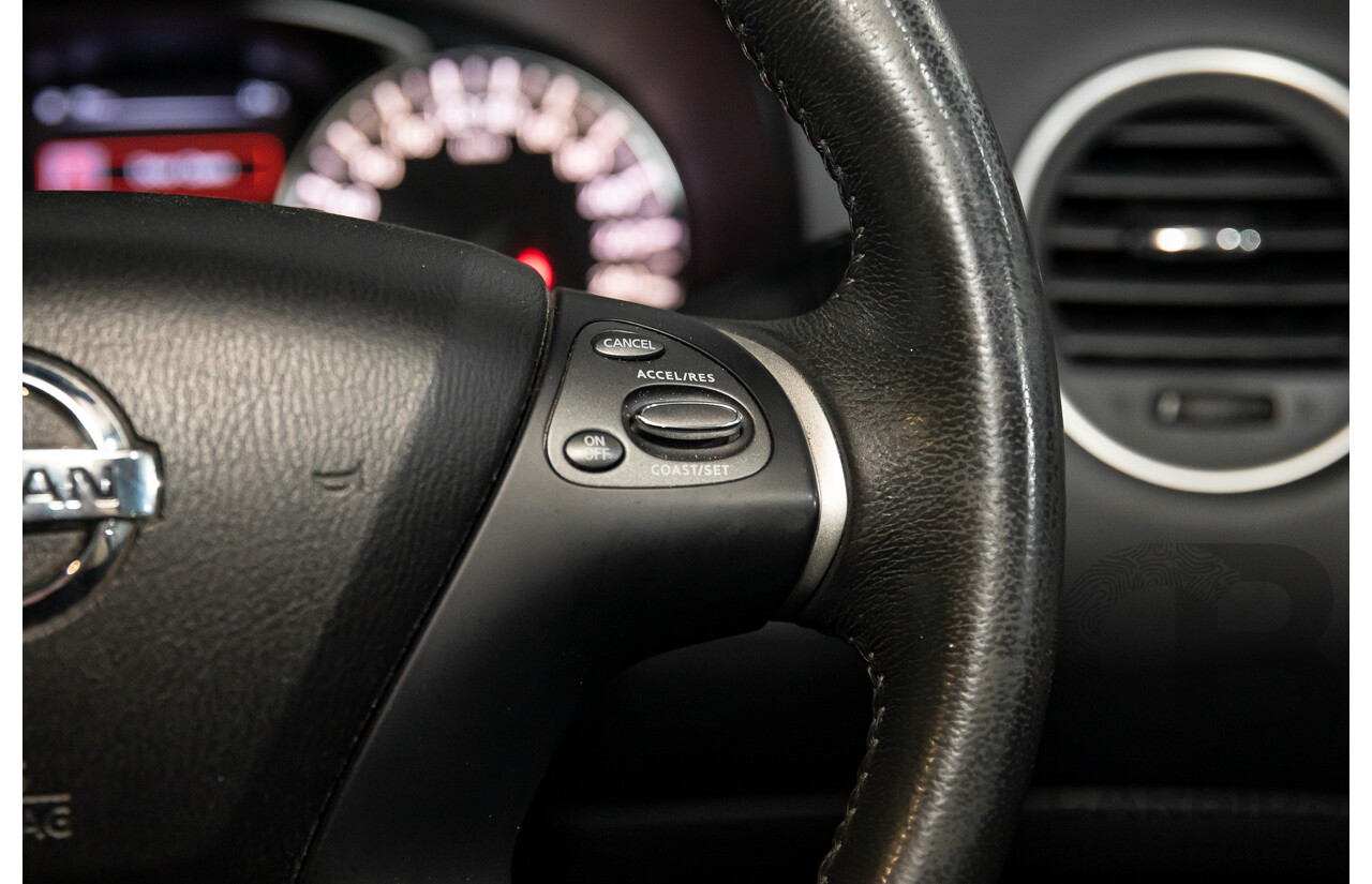 7/2015 Nissan Pathfinder ST (4x2) R52 4d Wagon Magnetic Black Metallic V6 3.5L