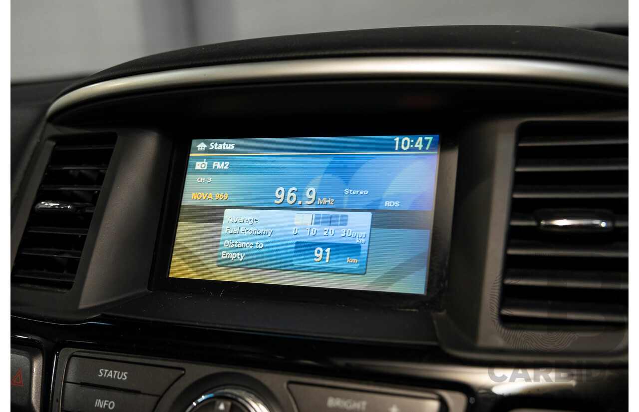 7/2015 Nissan Pathfinder ST (4x2) R52 4d Wagon Magnetic Black Metallic V6 3.5L