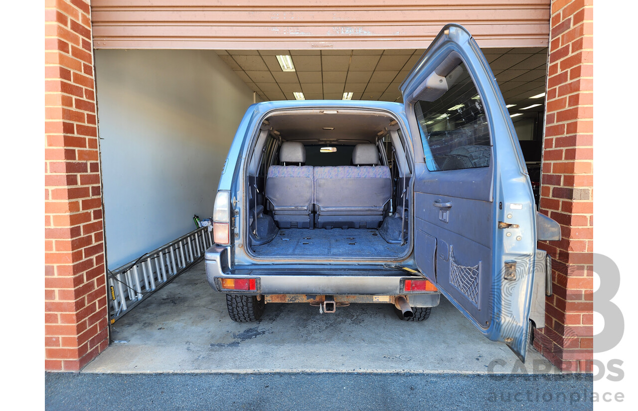 8/1999 Toyota Landcruiser Prado GXL (4x4) VZJ95R 4d Wagon Blue 3.4L