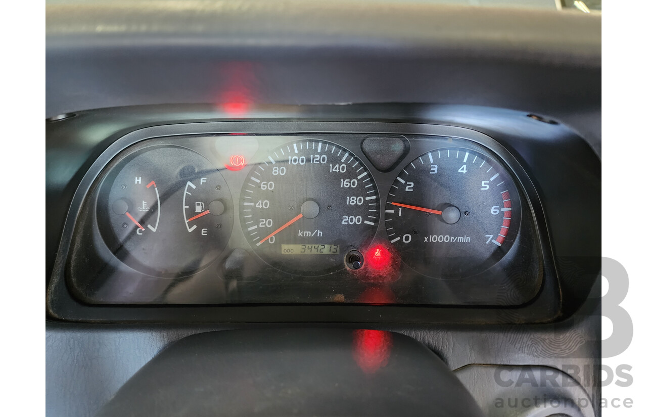 8/1999 Toyota Landcruiser Prado GXL (4x4) VZJ95R 4d Wagon Blue 3.4L