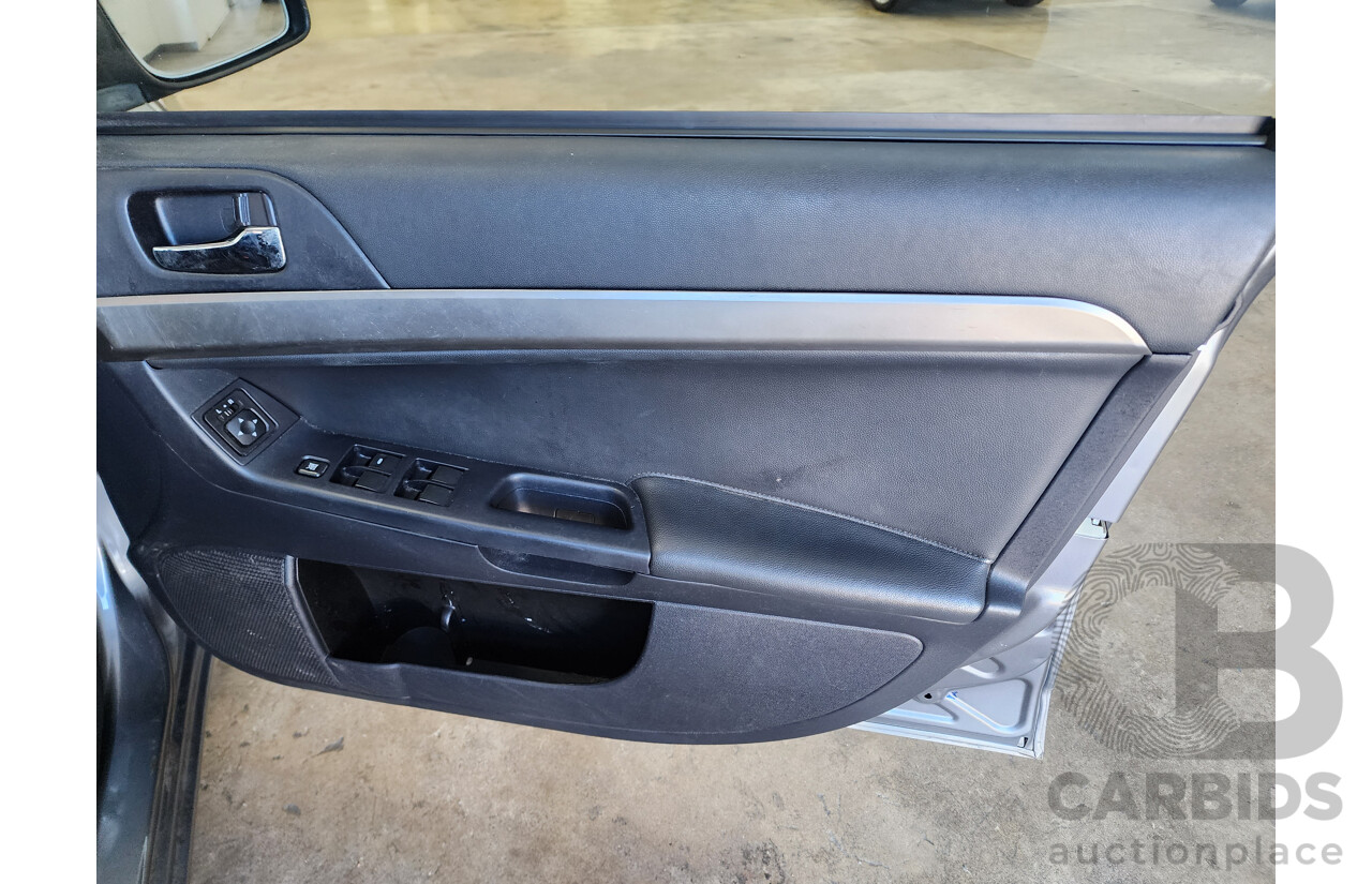 12/2013 Mitsubishi Lancer ES CJ MY14 4d Sedan Grey 2.0L