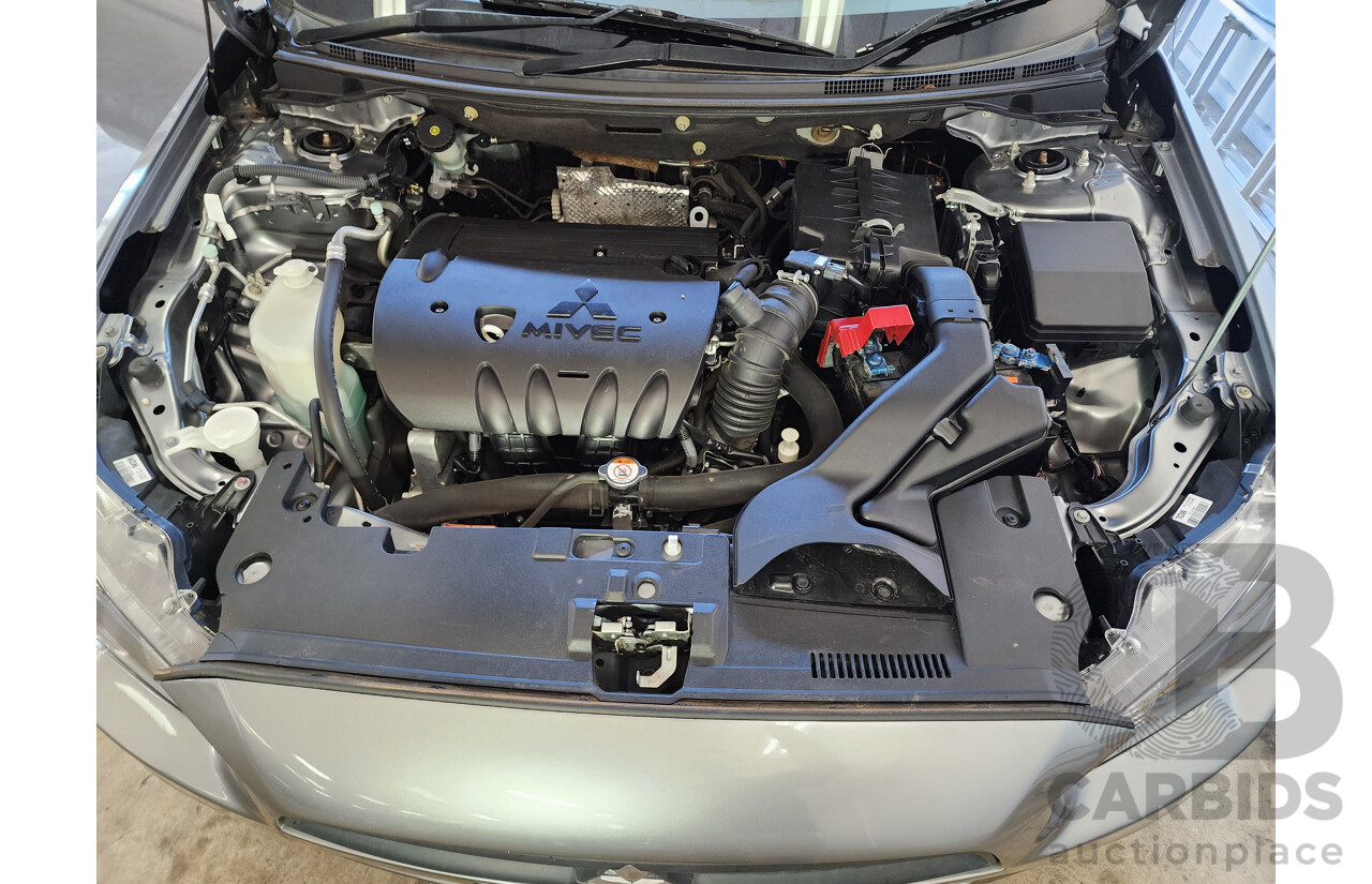 12/2013 Mitsubishi Lancer ES CJ MY14 4d Sedan Grey 2.0L