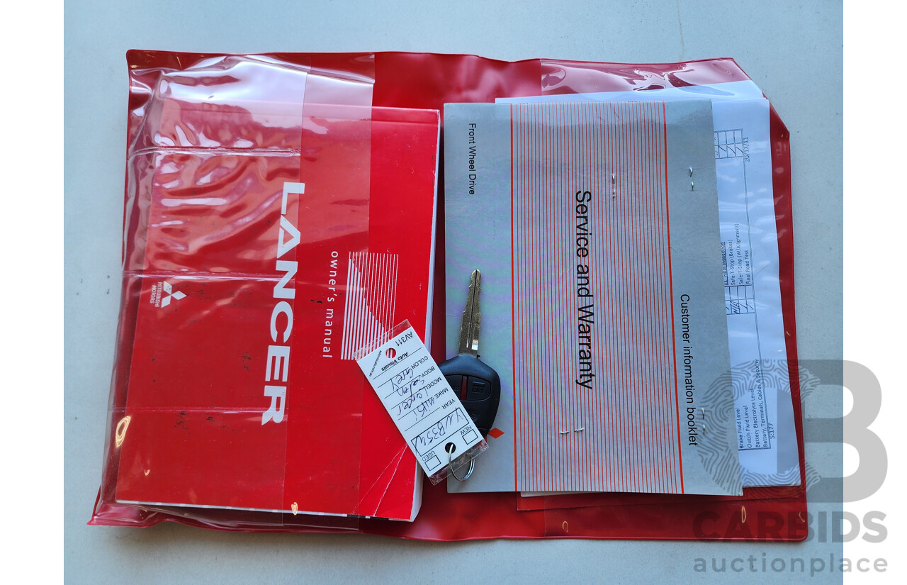 12/2013 Mitsubishi Lancer ES CJ MY14 4d Sedan Grey 2.0L