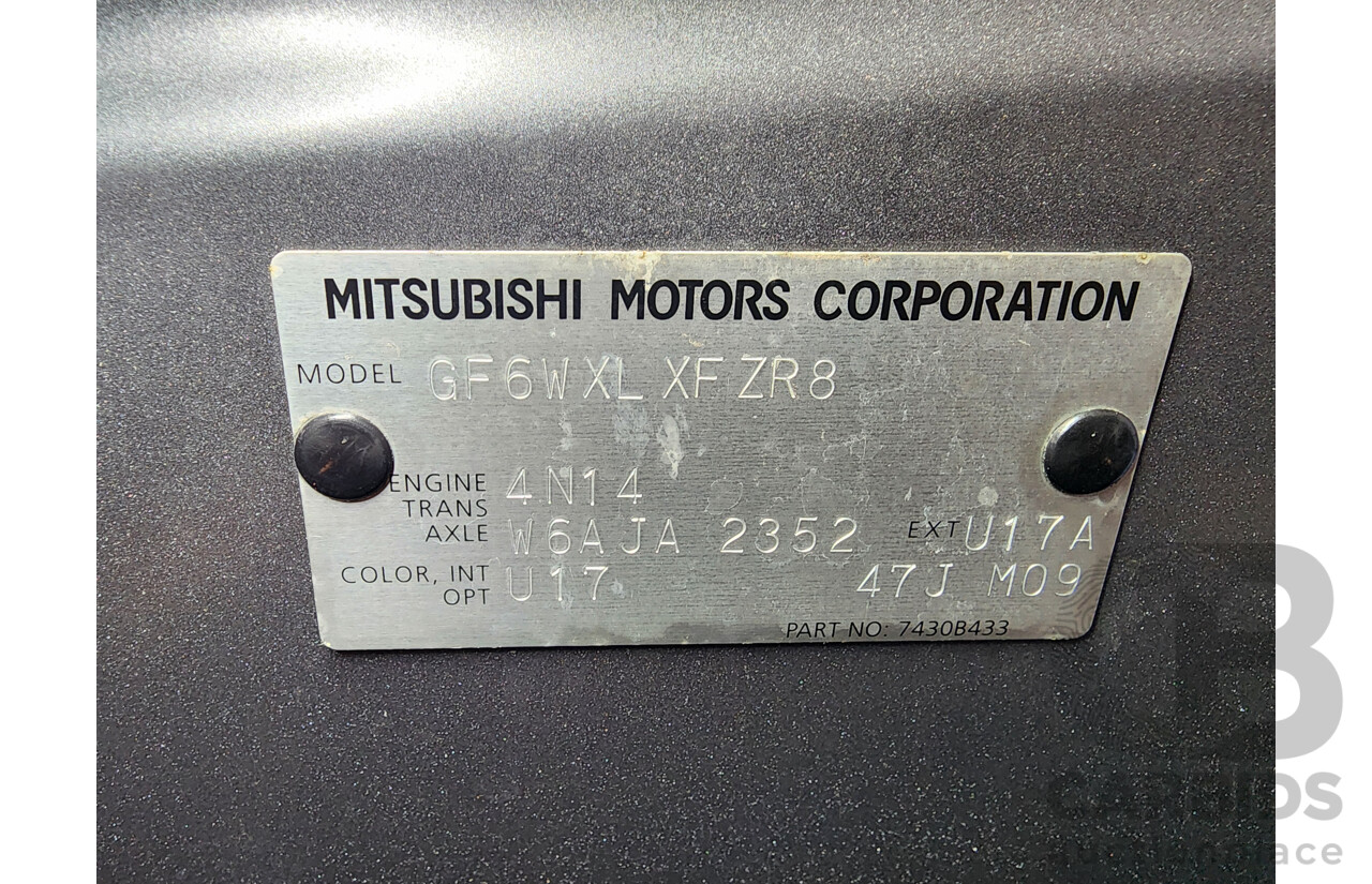 4/2015 Mitsubishi Outlander XLS (4x4) ZK MY16 4d Wagon Grey 2.3L