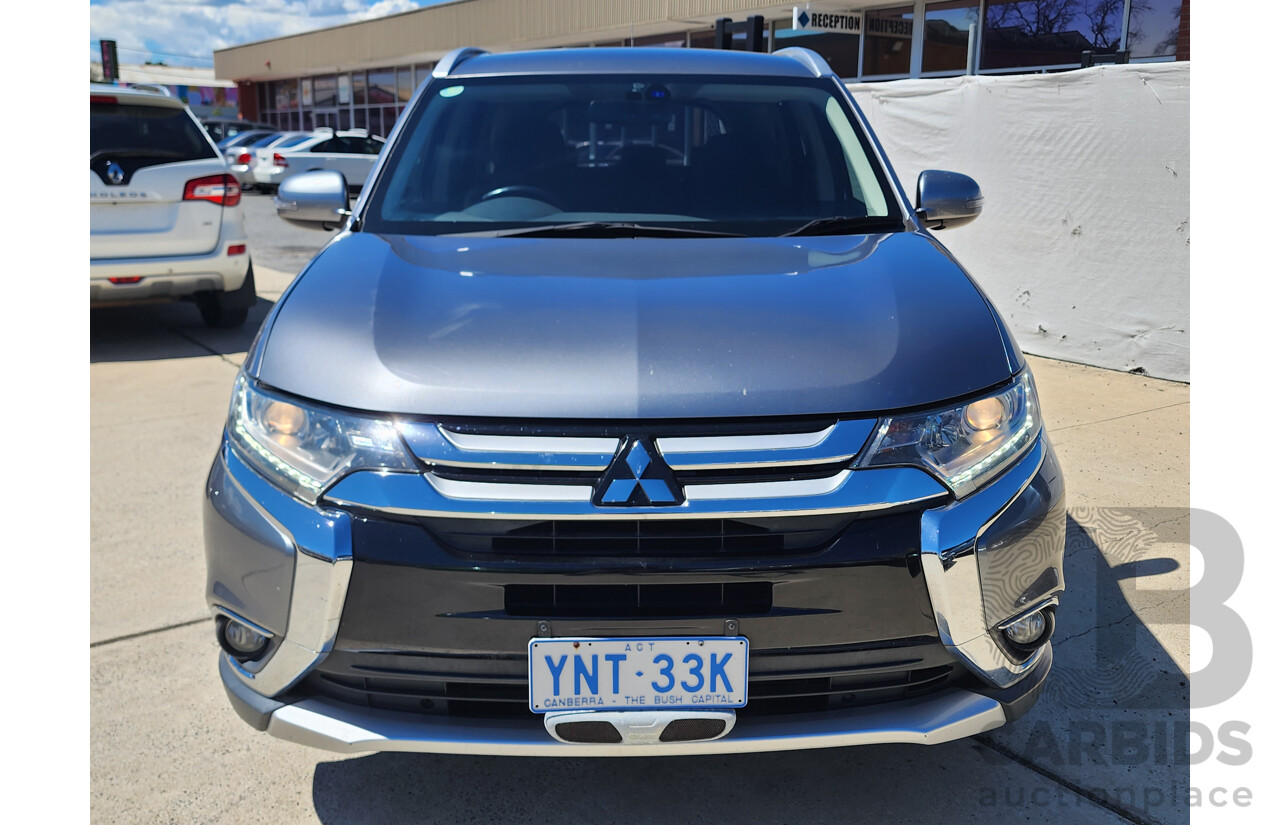 4/2015 Mitsubishi Outlander XLS (4x4) ZK MY16 4d Wagon Grey 2.3L
