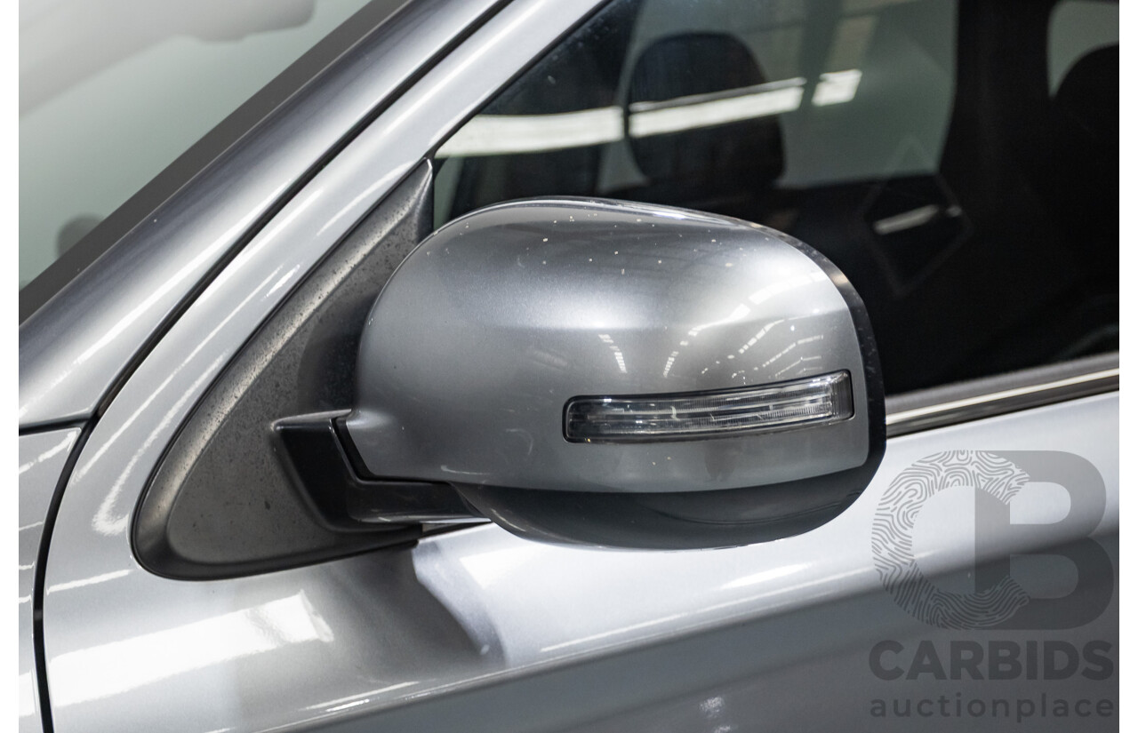 4/2015 Mitsubishi Outlander XLS (4x4) ZK MY16 4d Wagon Titanium Metallic Grey Turbo Diesel 2.3L