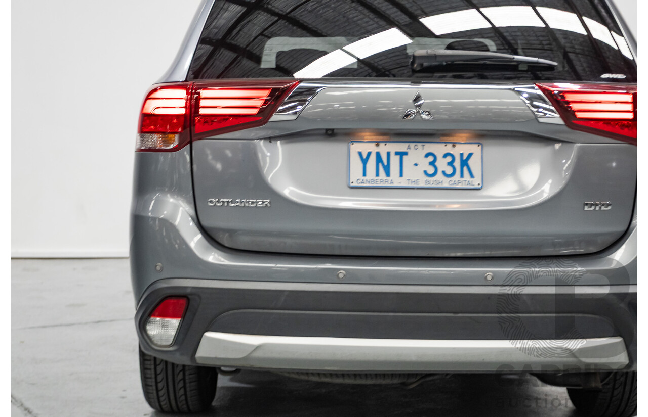 4/2015 Mitsubishi Outlander XLS (4x4) ZK MY16 4d Wagon Titanium Metallic Grey Turbo Diesel 2.3L