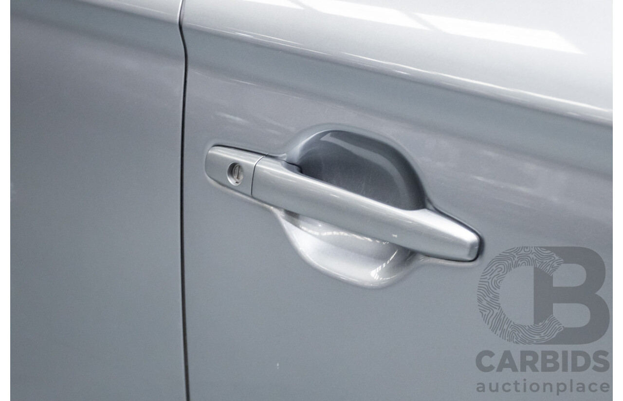 4/2015 Mitsubishi Outlander XLS (4x4) ZK MY16 4d Wagon Titanium Metallic Grey Turbo Diesel 2.3L