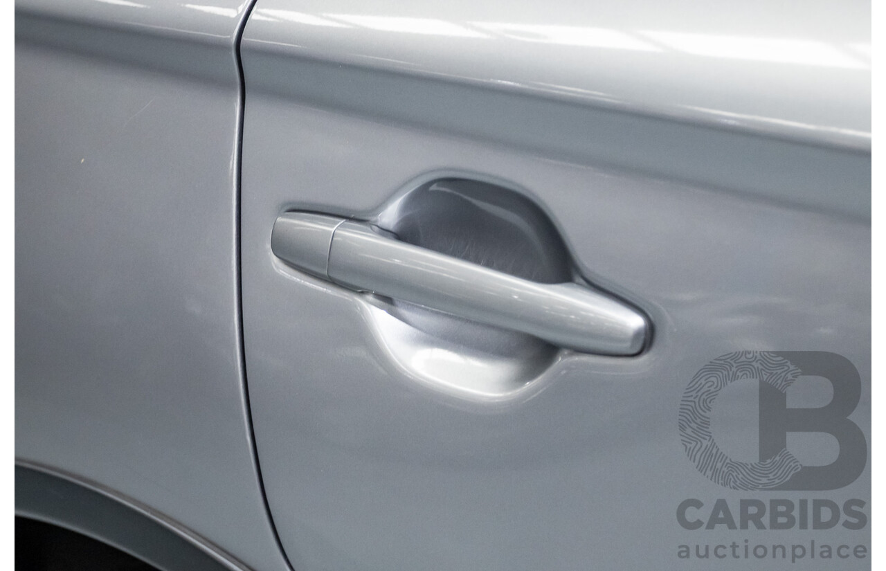 4/2015 Mitsubishi Outlander XLS (4x4) ZK MY16 4d Wagon Titanium Metallic Grey Turbo Diesel 2.3L