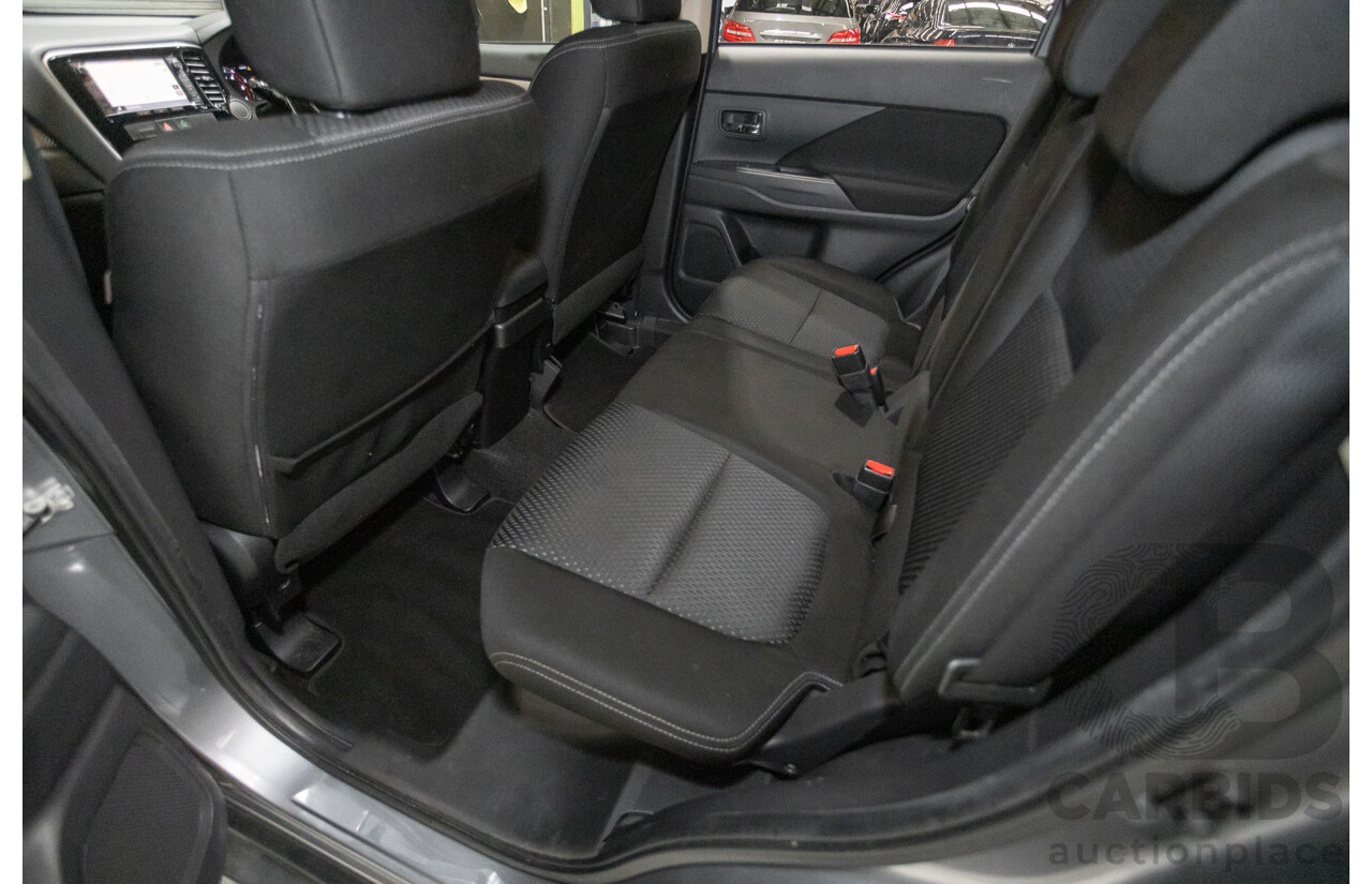 4/2015 Mitsubishi Outlander XLS (4x4) ZK MY16 4d Wagon Titanium Metallic Grey Turbo Diesel 2.3L