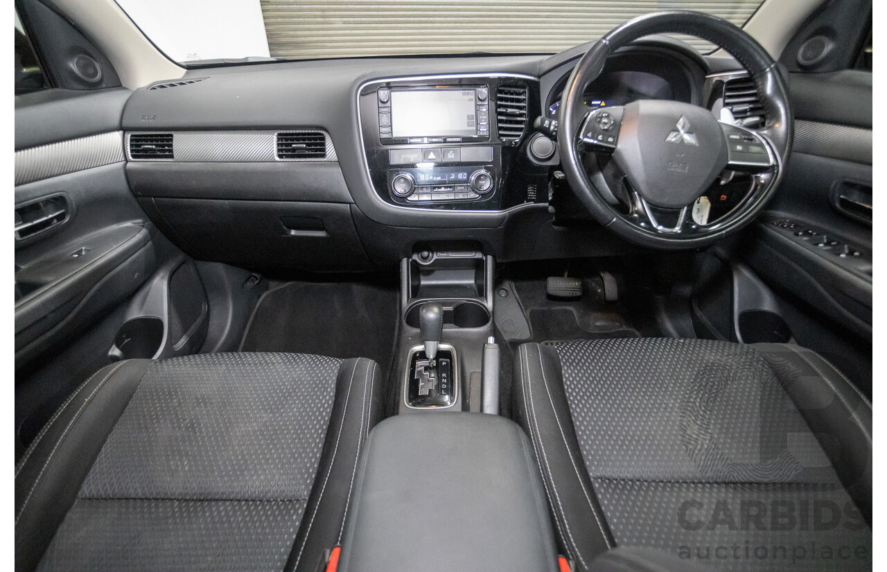 4/2015 Mitsubishi Outlander XLS (4x4) ZK MY16 4d Wagon Titanium Metallic Grey Turbo Diesel 2.3L