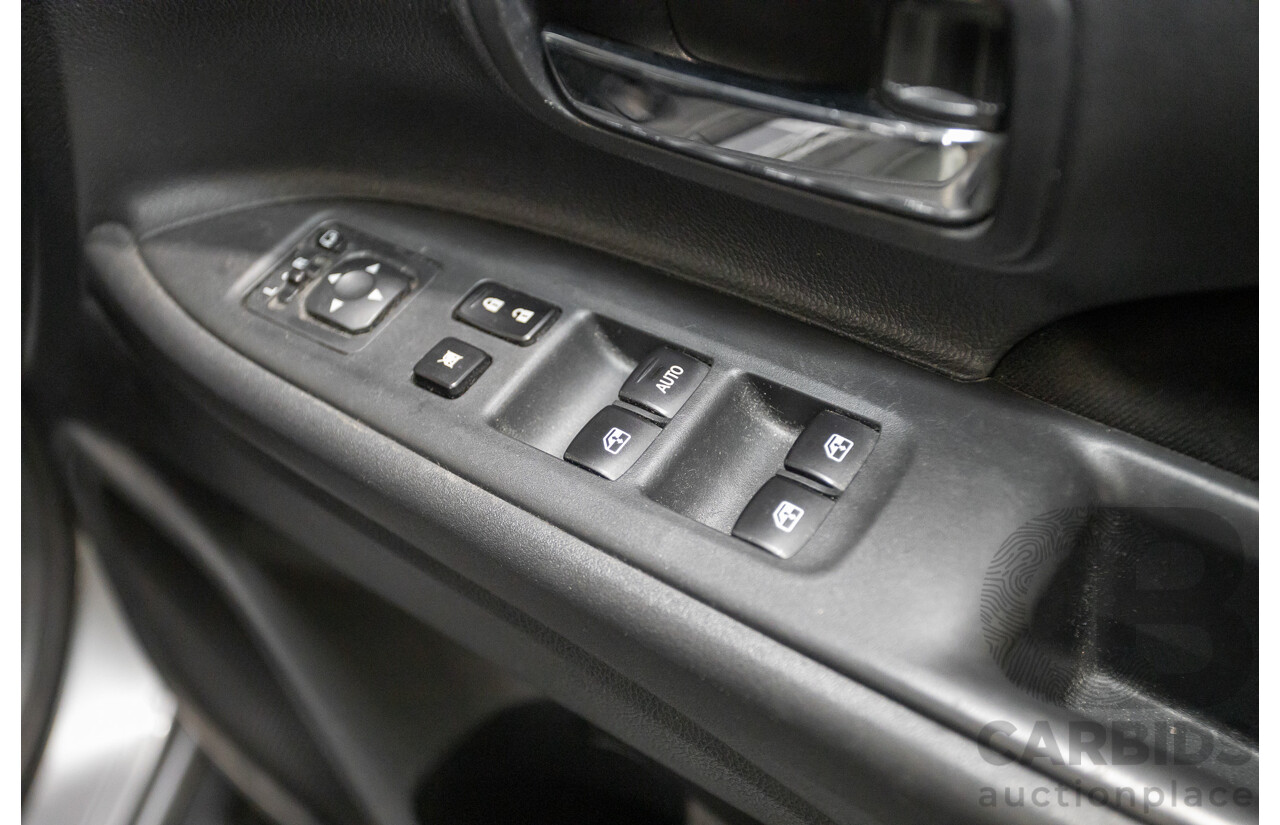 4/2015 Mitsubishi Outlander XLS (4x4) ZK MY16 4d Wagon Titanium Metallic Grey Turbo Diesel 2.3L