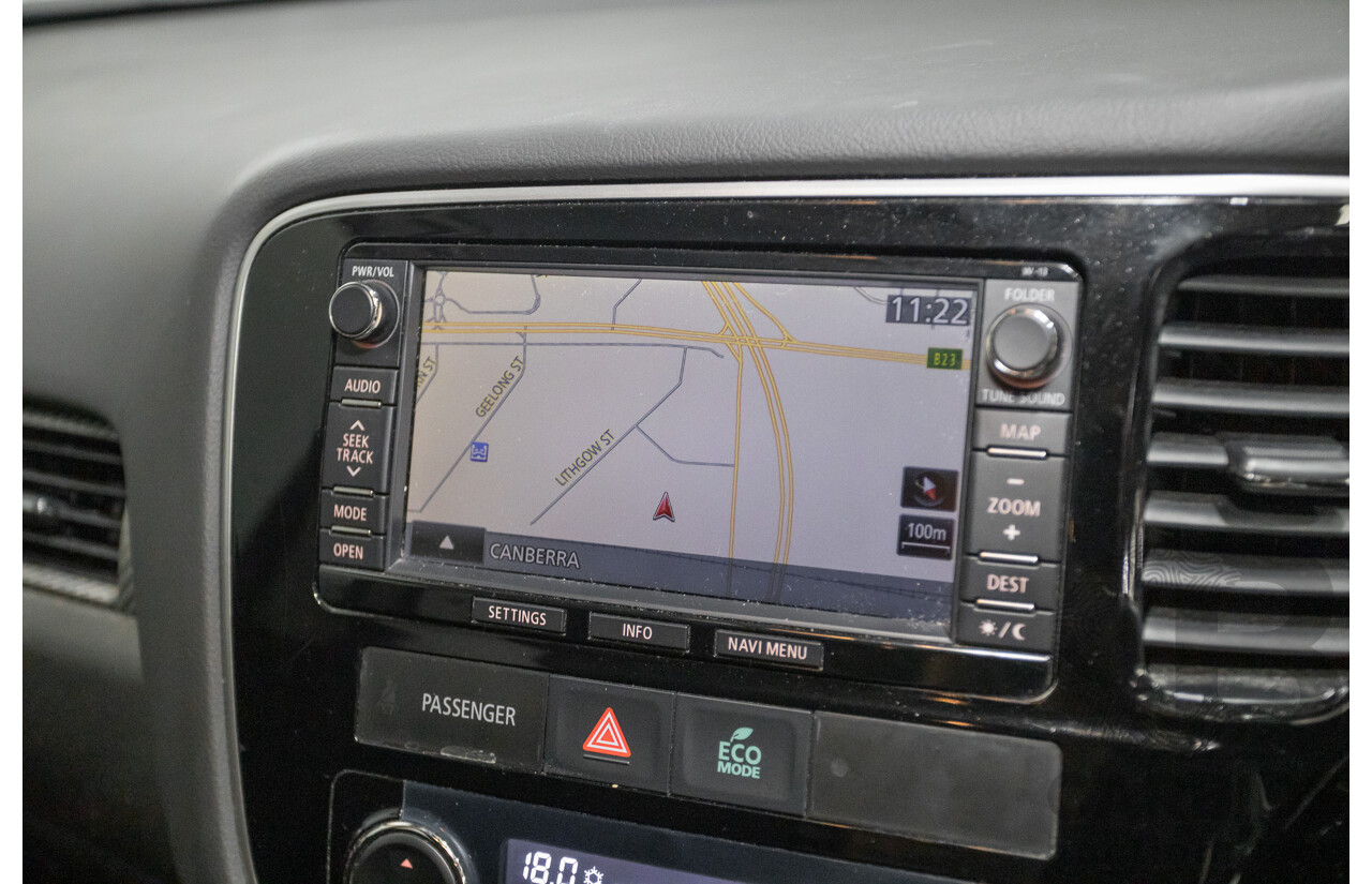 4/2015 Mitsubishi Outlander XLS (4x4) ZK MY16 4d Wagon Titanium Metallic Grey Turbo Diesel 2.3L