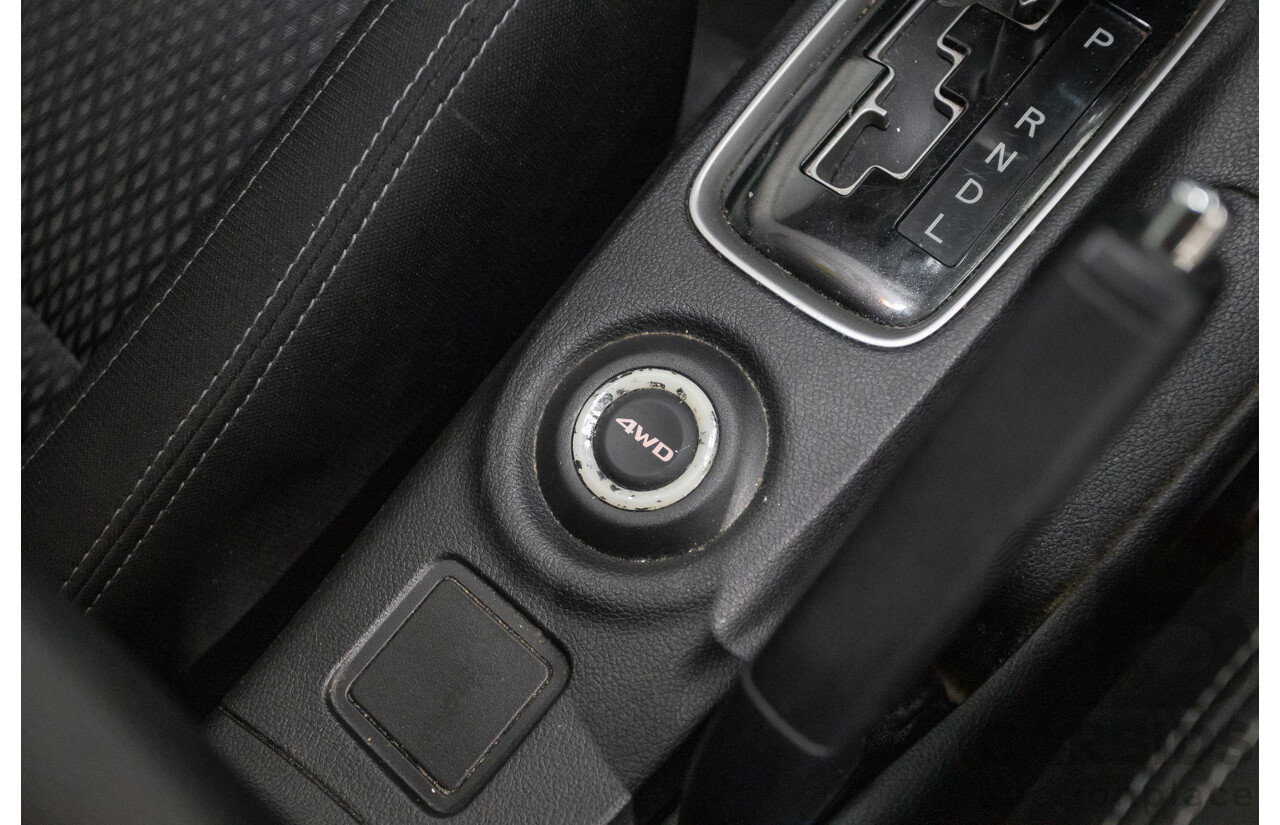 4/2015 Mitsubishi Outlander XLS (4x4) ZK MY16 4d Wagon Titanium Metallic Grey Turbo Diesel 2.3L