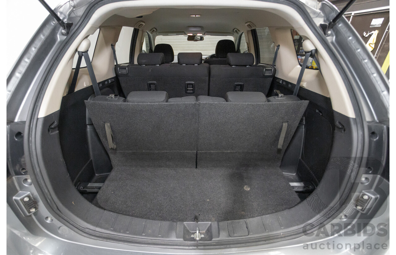 4/2015 Mitsubishi Outlander XLS (4x4) ZK MY16 4d Wagon Titanium Metallic Grey Turbo Diesel 2.3L