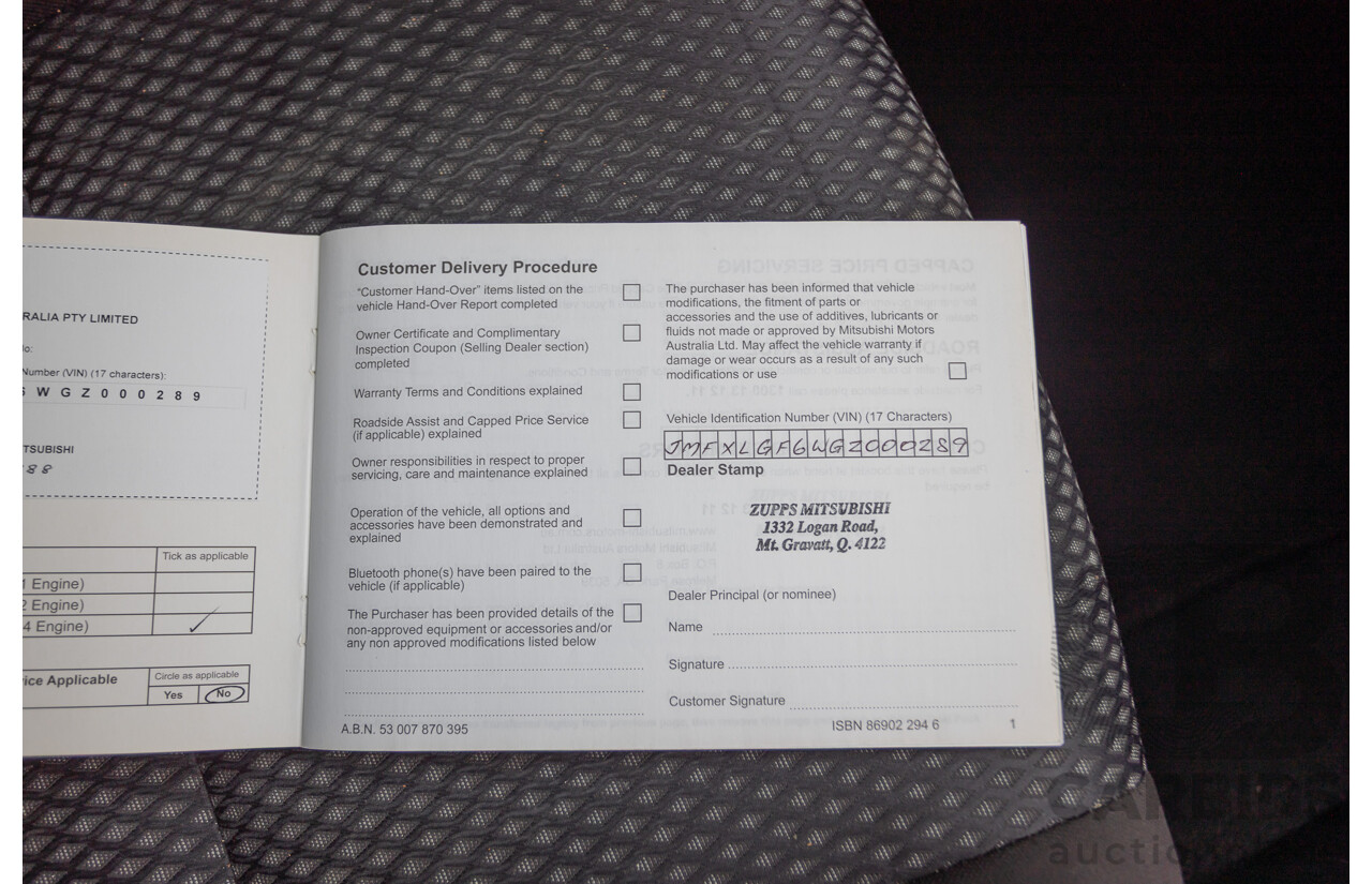 4/2015 Mitsubishi Outlander XLS (4x4) ZK MY16 4d Wagon Titanium Metallic Grey Turbo Diesel 2.3L