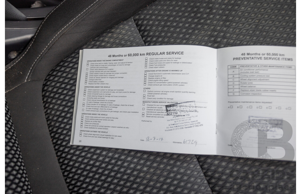 4/2015 Mitsubishi Outlander XLS (4x4) ZK MY16 4d Wagon Titanium Metallic Grey Turbo Diesel 2.3L