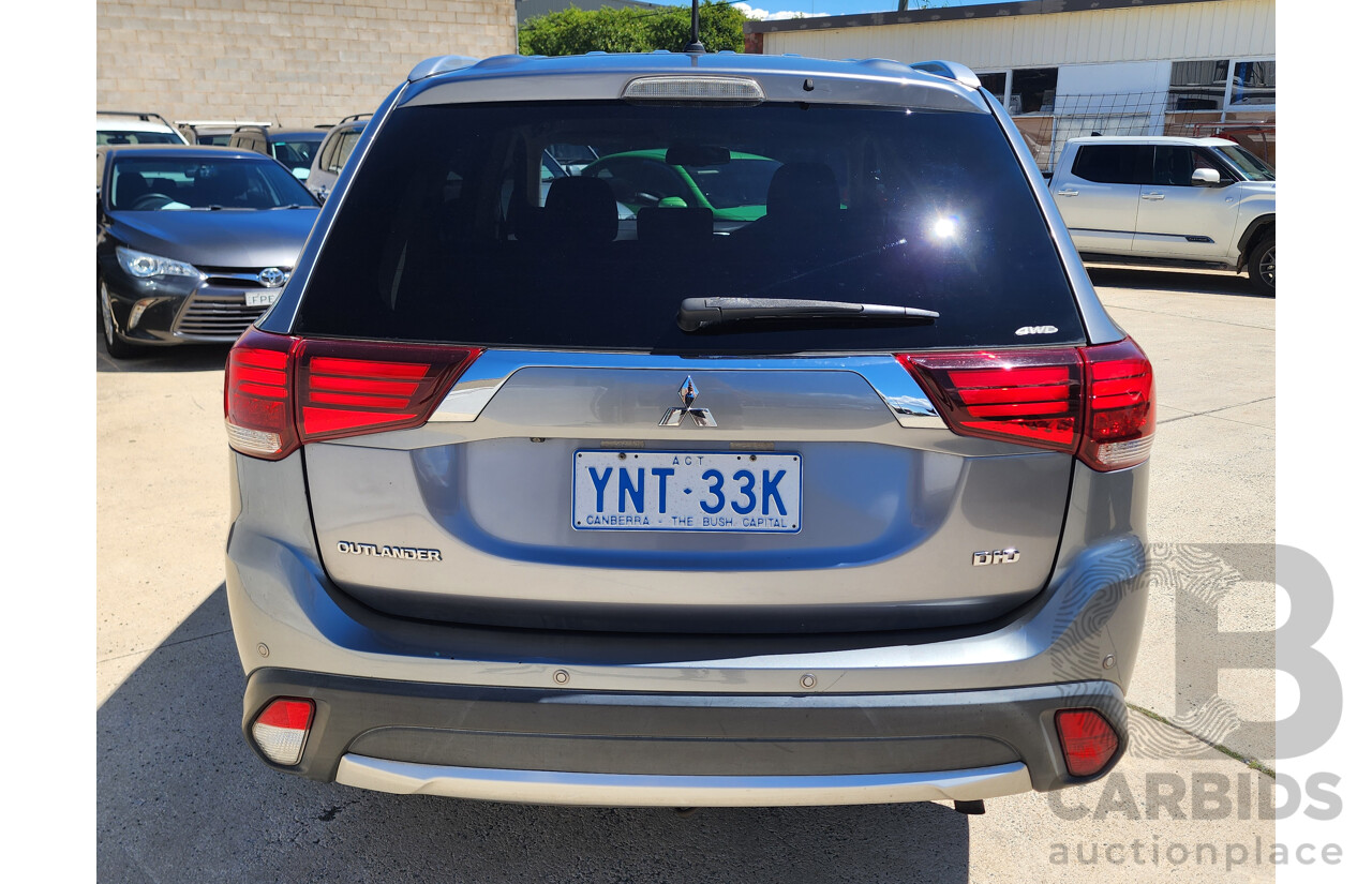 4/2015 Mitsubishi Outlander XLS (4x4) ZK MY16 4d Wagon Grey 2.3L