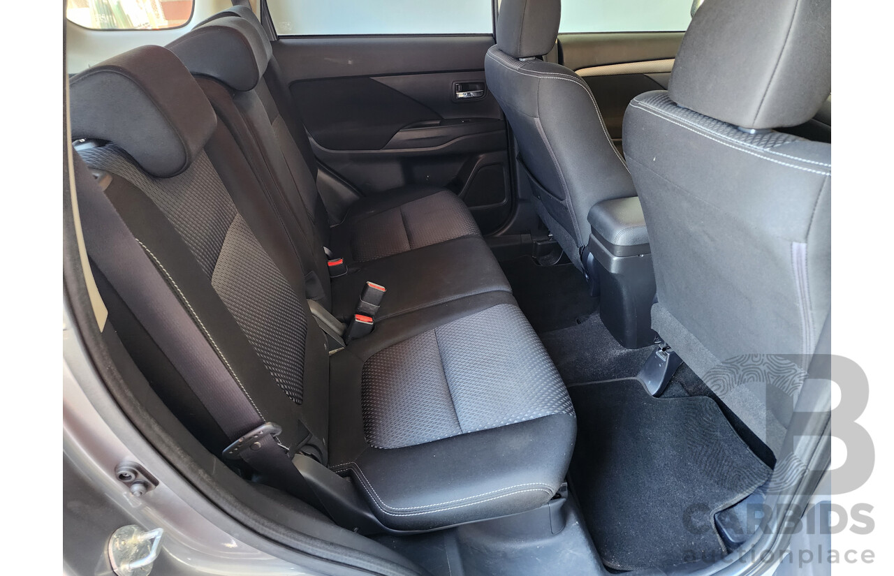 4/2015 Mitsubishi Outlander XLS (4x4) ZK MY16 4d Wagon Grey 2.3L