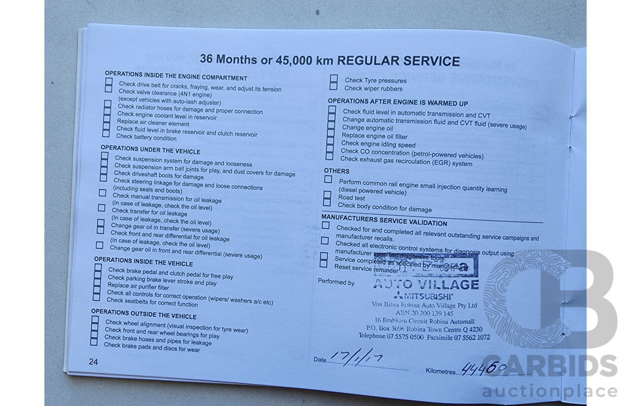 4/2015 Mitsubishi Outlander XLS (4x4) ZK MY16 4d Wagon Grey 2.3L