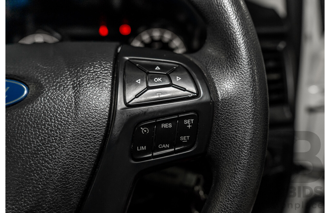 09/2016 Ford Ranger XL 3.2 (4x4) 4x4 PX MKII MY17 C/Chas Frozen White Turbo Diesel 3.2L