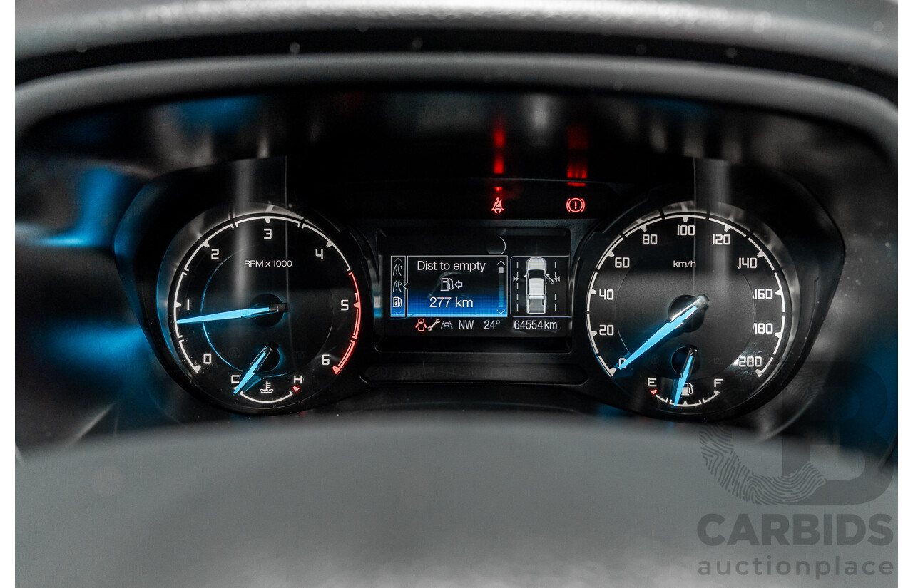 09/2016 Ford Ranger XL 3.2 (4x4) 4x4 PX MKII MY17 C/Chas Frozen White Turbo Diesel 3.2L