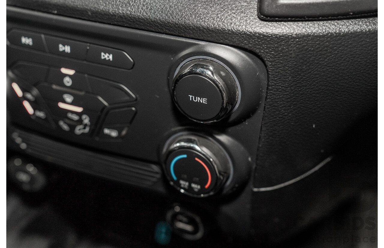 09/2016 Ford Ranger XL 3.2 (4x4) 4x4 PX MKII MY17 C/Chas Frozen White Turbo Diesel 3.2L