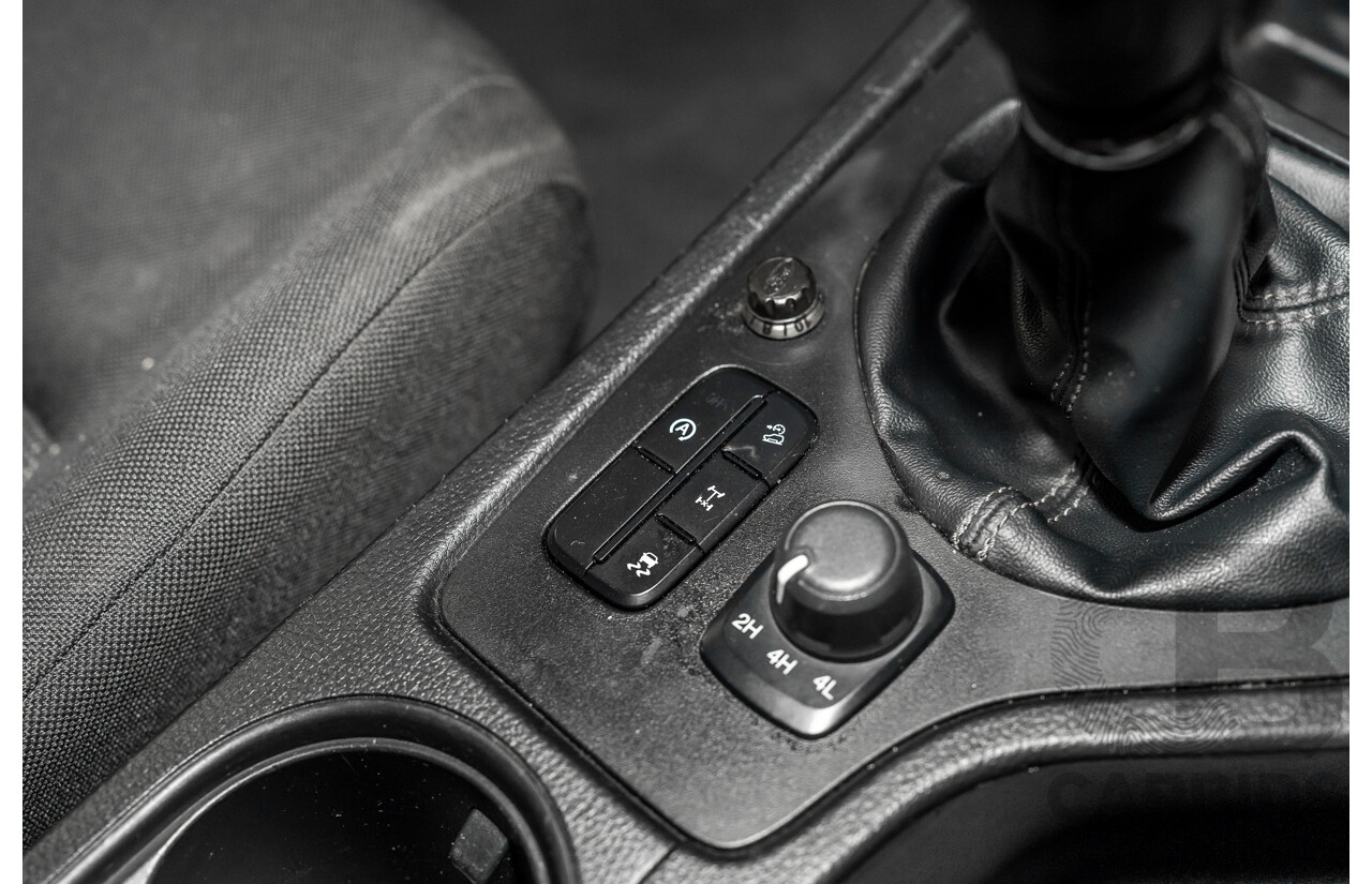 09/2016 Ford Ranger XL 3.2 (4x4) 4x4 PX MKII MY17 C/Chas Frozen White Turbo Diesel 3.2L