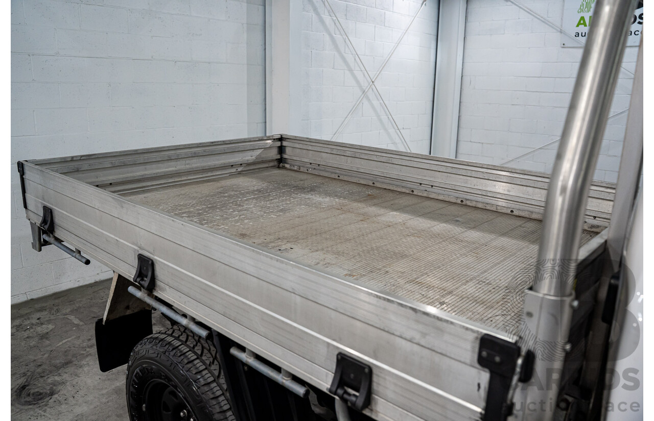 09/2016 Ford Ranger XL 3.2 (4x4) 4x4 PX MKII MY17 C/Chas Frozen White Turbo Diesel 3.2L