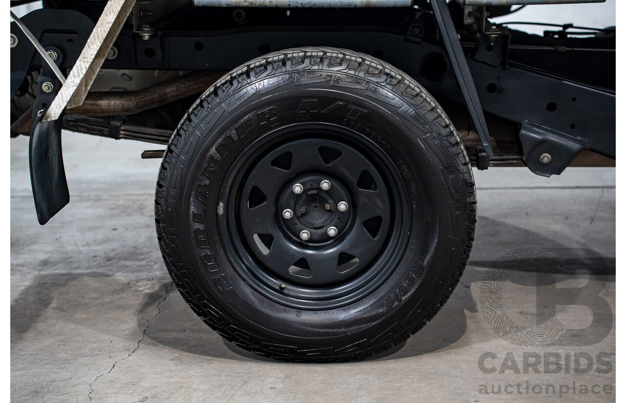 09/2016 Ford Ranger XL 3.2 (4x4) 4x4 PX MKII MY17 C/Chas Frozen White Turbo Diesel 3.2L