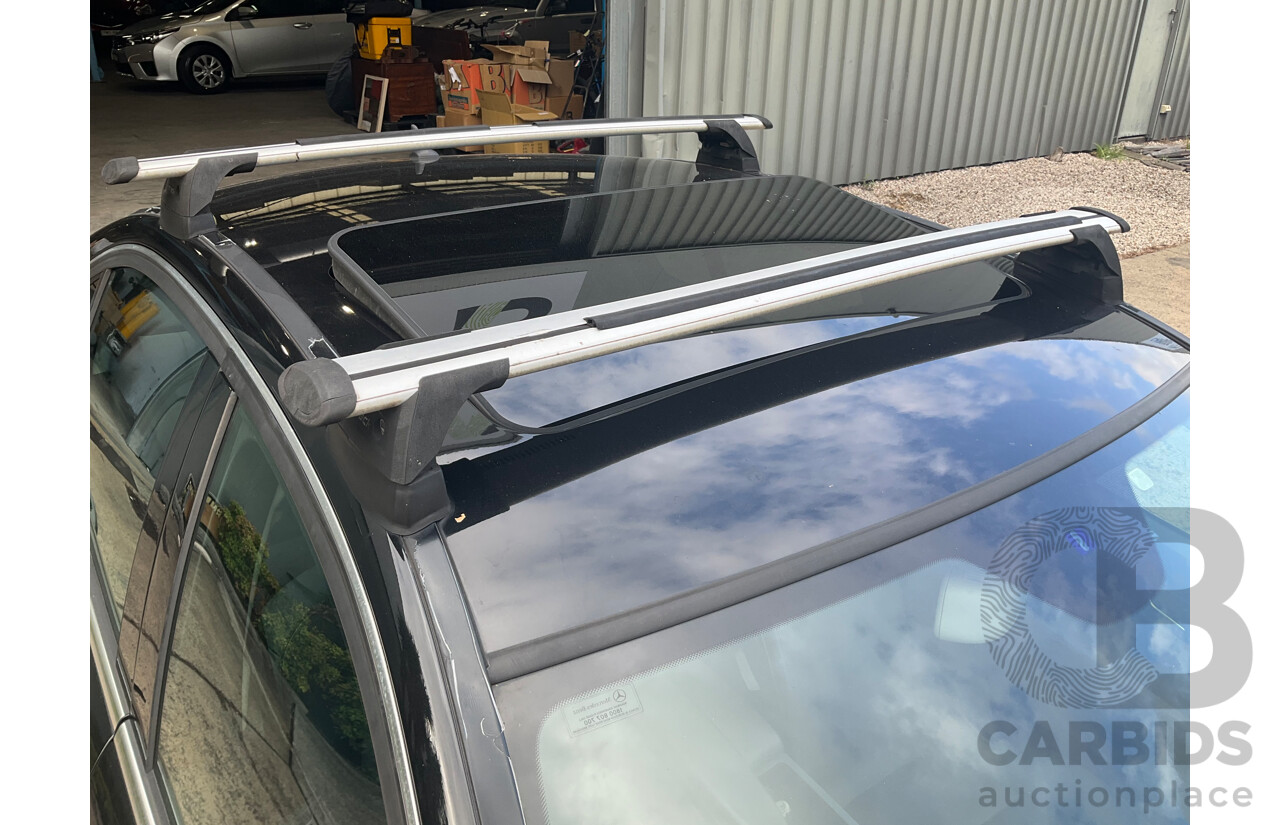 6/2009 Mercedes-Benz C320 CDI Avantgarde W204 4d Sedan Obisidian Black Turbo Diesel V6 3.0L