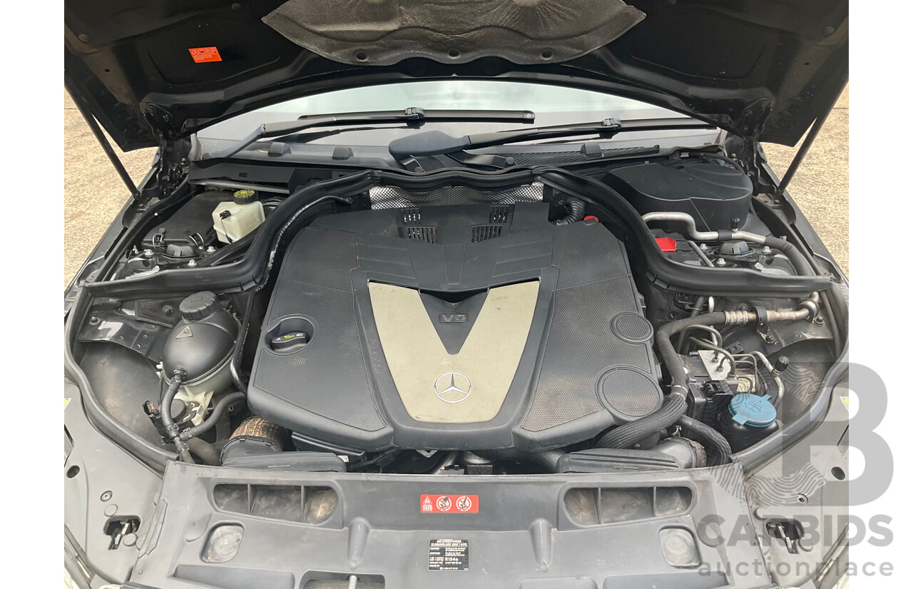 6/2009 Mercedes-Benz C320 CDI Avantgarde W204 4d Sedan Obisidian Black Turbo Diesel V6 3.0L