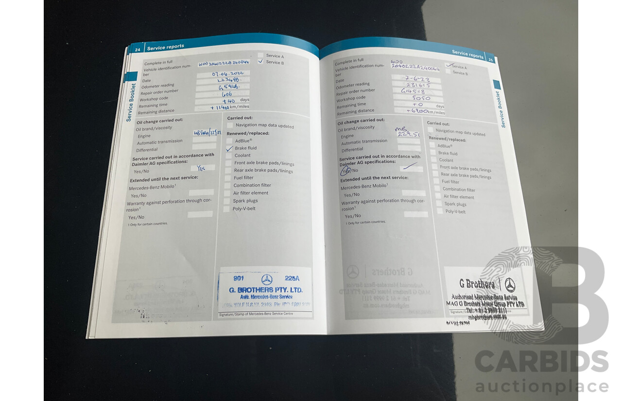 6/2009 Mercedes-Benz C320 CDI Avantgarde W204 4d Sedan Obisidian Black Turbo Diesel V6 3.0L