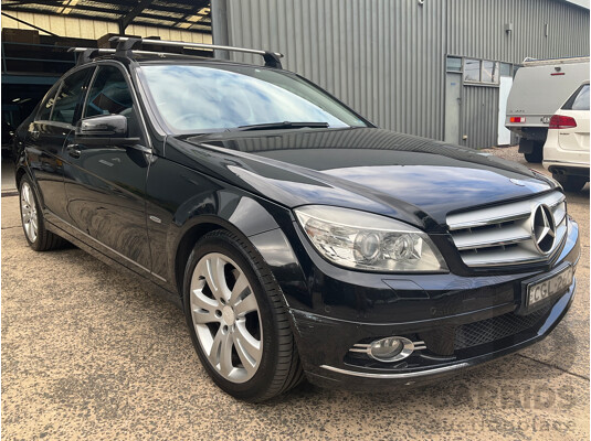 6/2009 Mercedes-Benz C320 CDI Avantgarde W204 4d Sedan Obisidian Black Turbo Diesel V6 3.0L