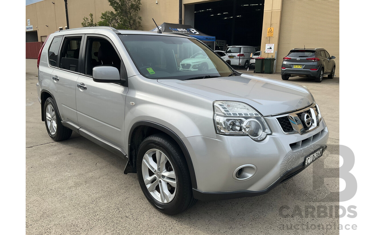 3/2012 Nissan X-Trail TS (4x4) T31 Series 5 4d Wagon Silver Turbo Diesel 2.0L