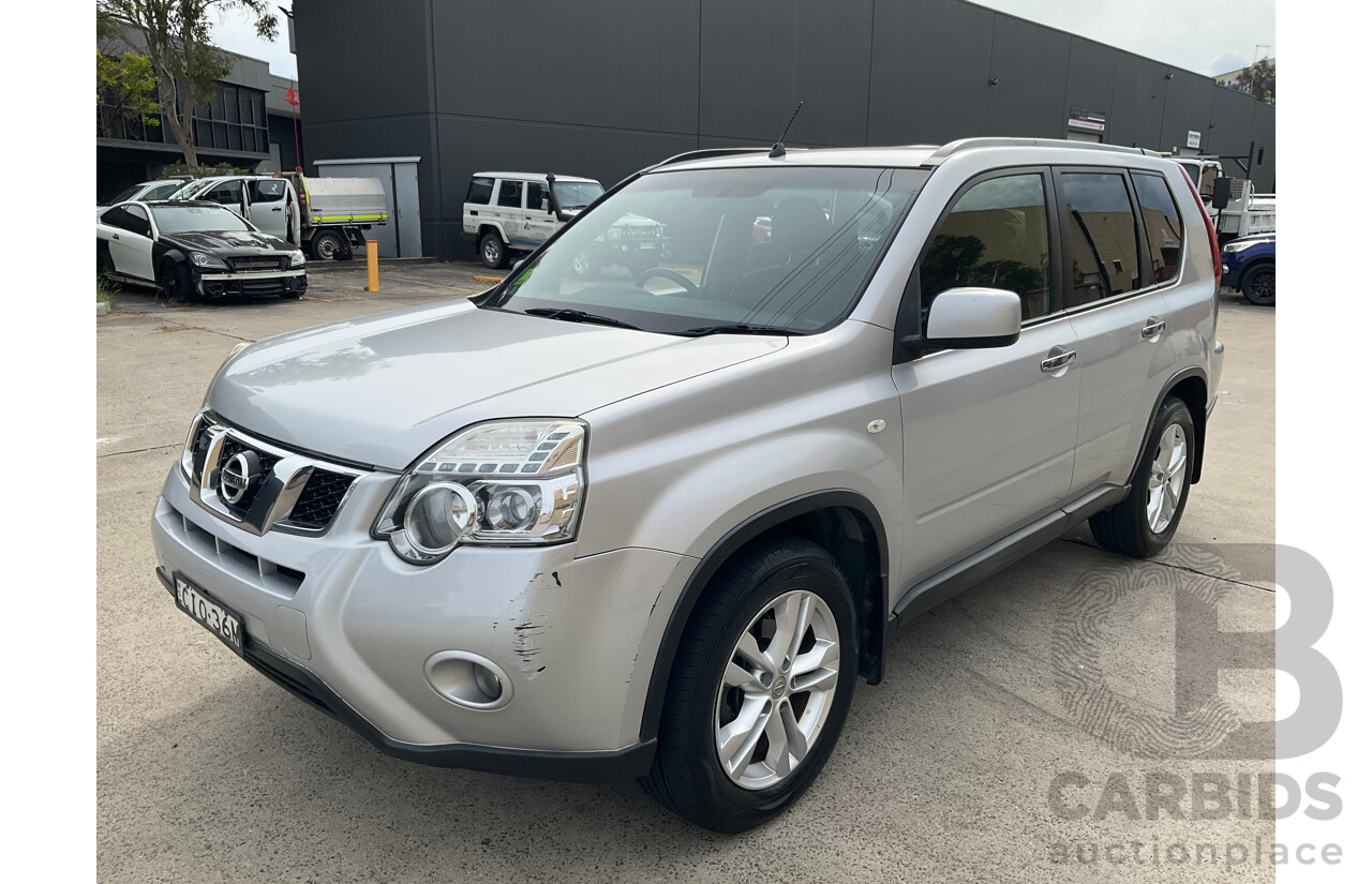 3/2012 Nissan X-Trail TS (4x4) T31 Series 5 4d Wagon Silver Turbo Diesel 2.0L
