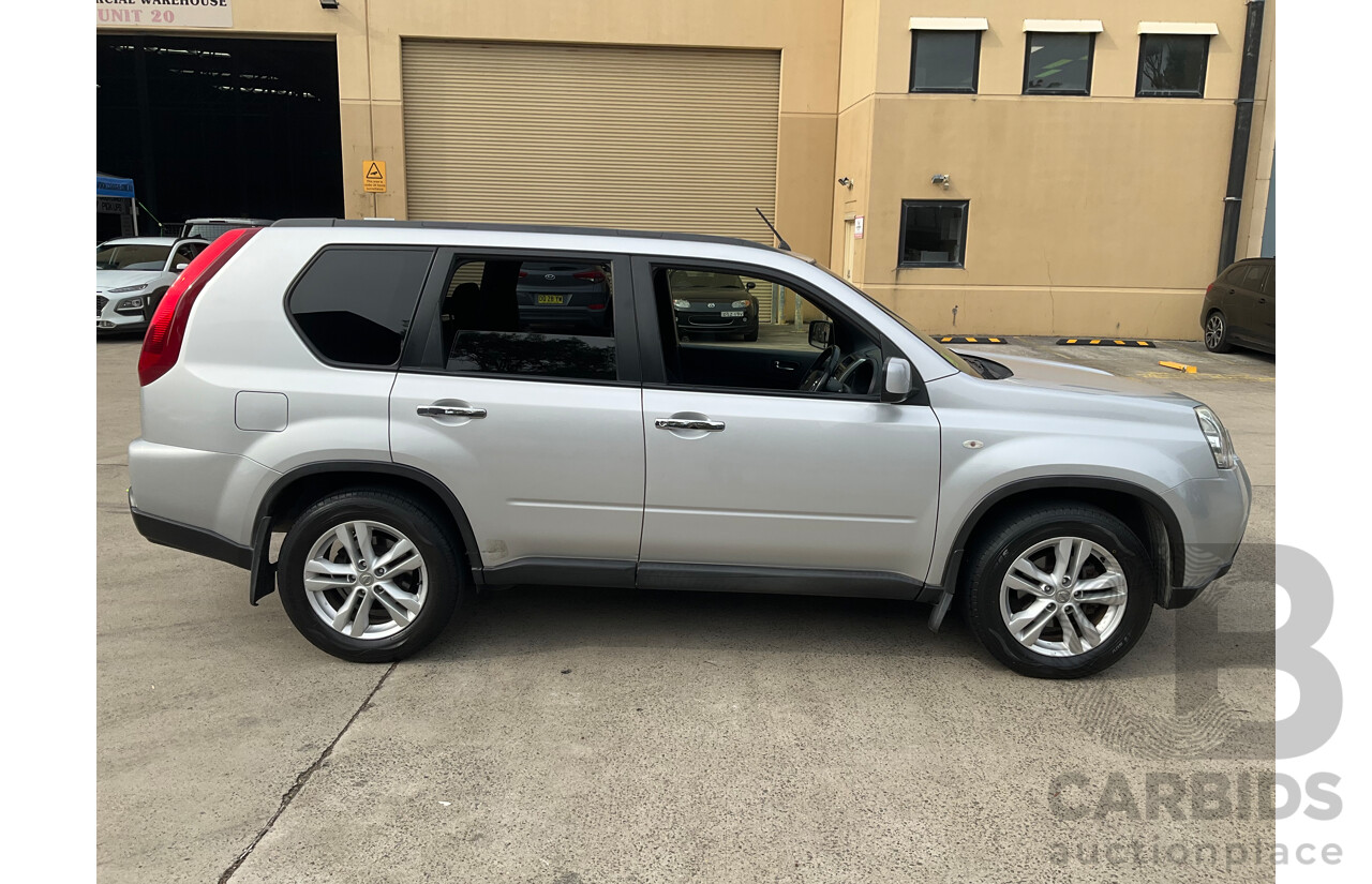3/2012 Nissan X-Trail TS (4x4) T31 Series 5 4d Wagon Silver Turbo Diesel 2.0L